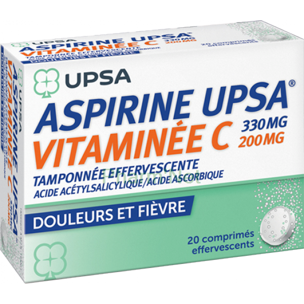 Aspirine Upsa Vitamine C Tamponnee Effervescente 330mg 0mg Comp Efferv B Pharmnet Encyclopedie Des Medicaments En Algerie Propriete Sarl Esahti